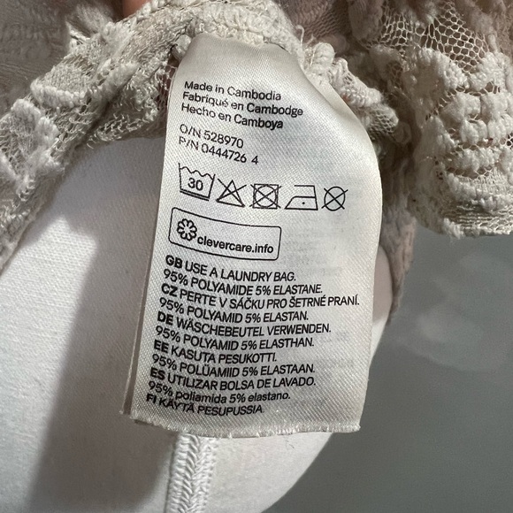 White Lace Bodysuit - Picture 5 of 7